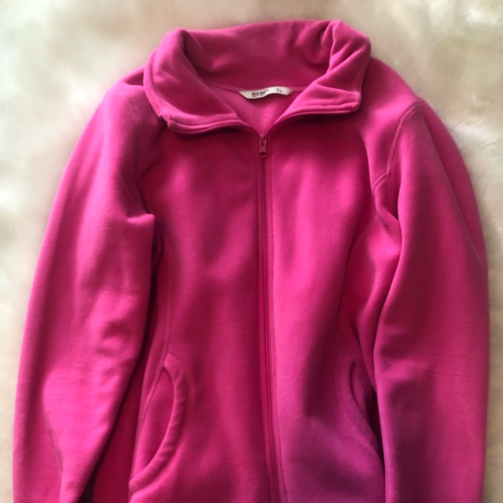 🎗️🎀 Old Navy Fleece Jacket Size L
